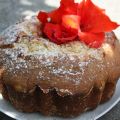 Postre: bizcocho de vainilla