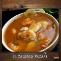 SOPA DE PESCADO Y LANGOSTINOS A MI MANERA