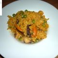 ARROZ CREMOSO CON PULPO, MEJILLONES Y GAMBAS