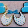 Galletas para el bautizo de Tomás