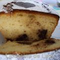 Bizcocho de Queso con corazón de Chocolate