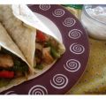Fajitas de Pollo.