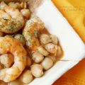 GARBANZOS CON LANGOSTINOS