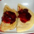 Crepes rellenos de queso ricotta con salsas de[...]