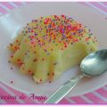 FLAN CON AROMA DE LAVANDA