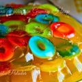 Gelatina de piña con Gummy Hoop