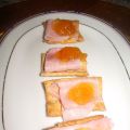 Tapita de Jamón de York con mermelada de Piña