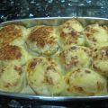 PATATAS RELLENAS AL GRATEN.