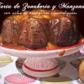 TARTA DE ZANAHORIA CON MANZANAS CARAMELIZADAS