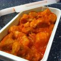 Magro de cerdo con pisto express