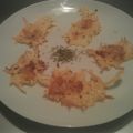 Snacks de queso y sobrasada