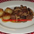 Ragout de ternera con setas