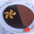 TARTA DE MANDARINA Y CHOCOLATE