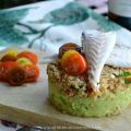 Timbal de Quinoa y Guacamole con Filetes de[...]
