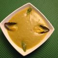 CREMA DE VERDURAS CON MEJILLONES Y ESPARRAGOS