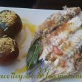 Lubina a la Sal con Tomates rellenos de Arroz[...]