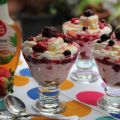 Trifle de frutos rojos y sirope de agave