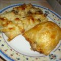 HOJALDRES CON POLLO Y CHAMPIÑON