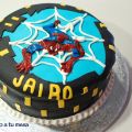 Tarta Spiderman