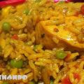 Arroz con pollo especiado