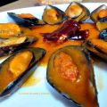 Mejillones en salsa picante