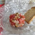 TARTAR DE TOMATE CON BERBERECHOS