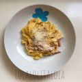PASTA CASERA CON SALSA CARBONARA ALIGERADA