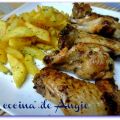 ALITAS DE POLLO EN SALSA DE SOJA