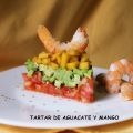 TARTAR DE AGUACATE Y MANGO