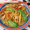 Wok de Pollo, Verduras y Noodles