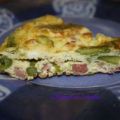 TORTILLA DE ESPÁRRAGOS Y JAMÓN SERRANO