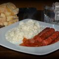 Salchichas Frescas en Salsa