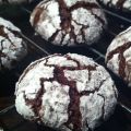 Cookies de Chocolate Craqueldas