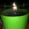 Velas menta y chocolate (Mercadona)