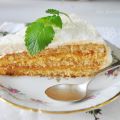 Tarta de limón con frosting de mascarpone y coco