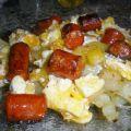Huevos Rotos con Chistorra
