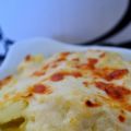 Coliflor gratinada al horno con bechamel