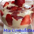 TIRAMISÚ DE FRESAS