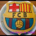 Tarta del Barça