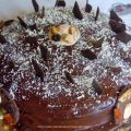 Tarta de chocolate y naranja
