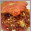TOMATES RELLENOS DE CARNE Y SETAS
