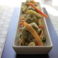 TAPA DE ALBONDIGAS CON CURRY Y VERDURITAS.