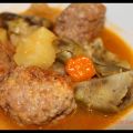 GUISADO DE ALBÓNDIGAS