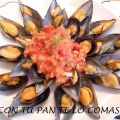 MEJILLONES AL VAPOR CON TOMATE AL JEREZ