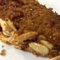 Crema de puerros y almendras