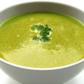RECETA DE CREMA DE APIO Y SALSA DE PEREJIL