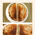 Tortillas de trigo rellenas