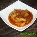Guisado de calamar con patatas