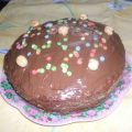 Bizcocho de chocolate y avellanas
