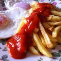 Huevos fritos con patatas fritas